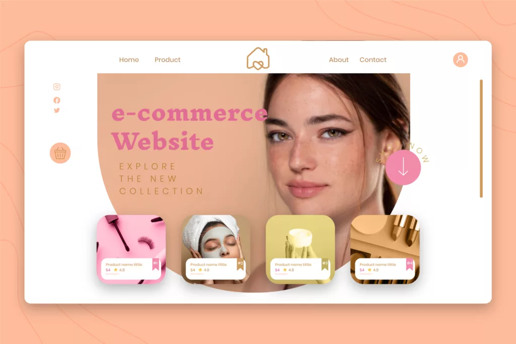 beauty website