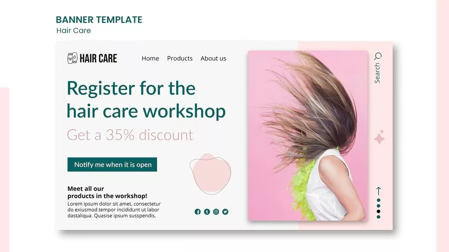 hair care website