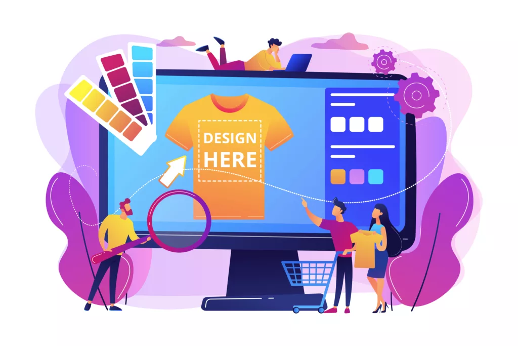 print on demand merchandise service