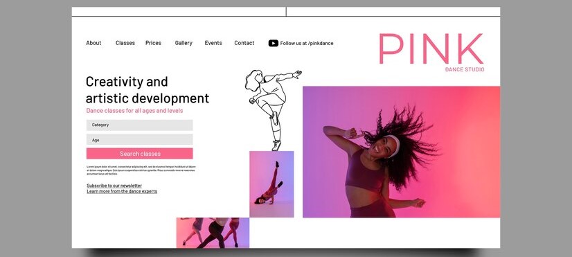 portfolio website