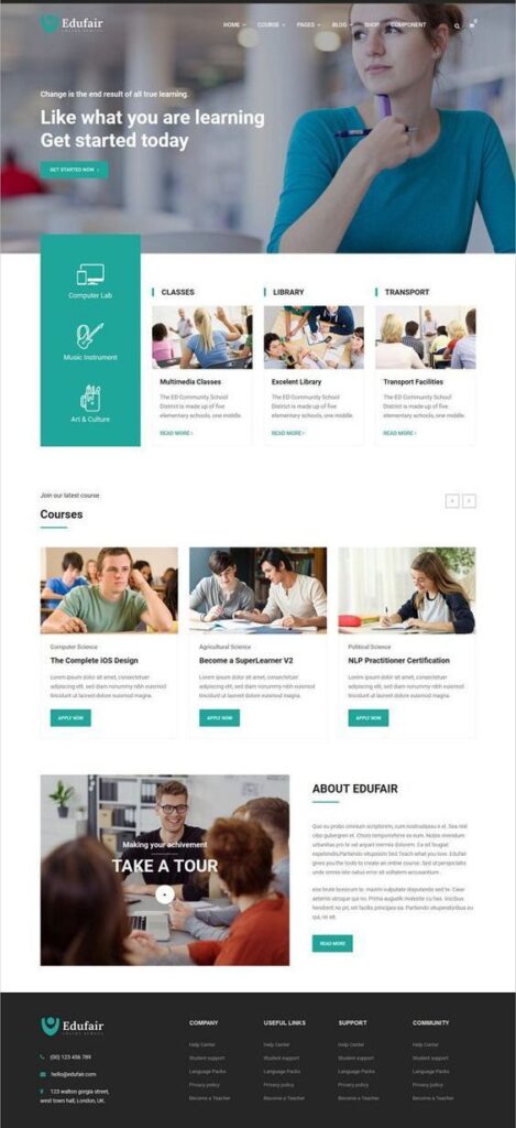  Website templates