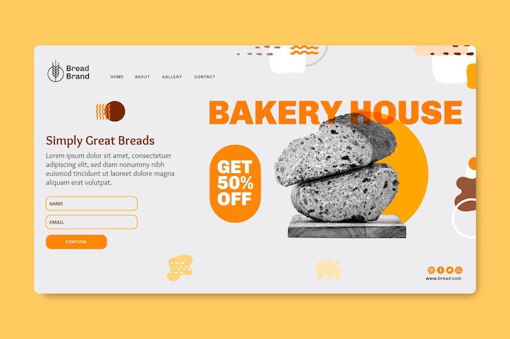 Bakery Website Template