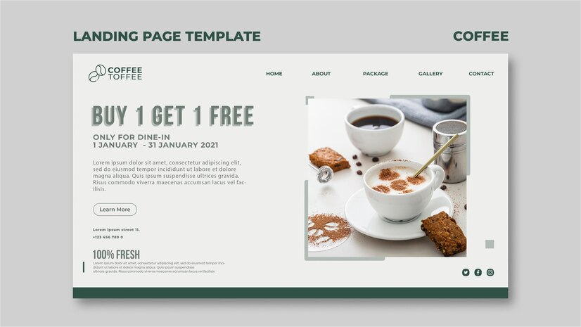 Best Theme for Coffee Shop Website/Store