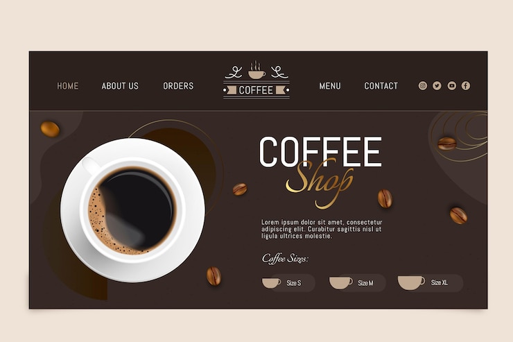 Best Theme for Coffee Shop Website/Store