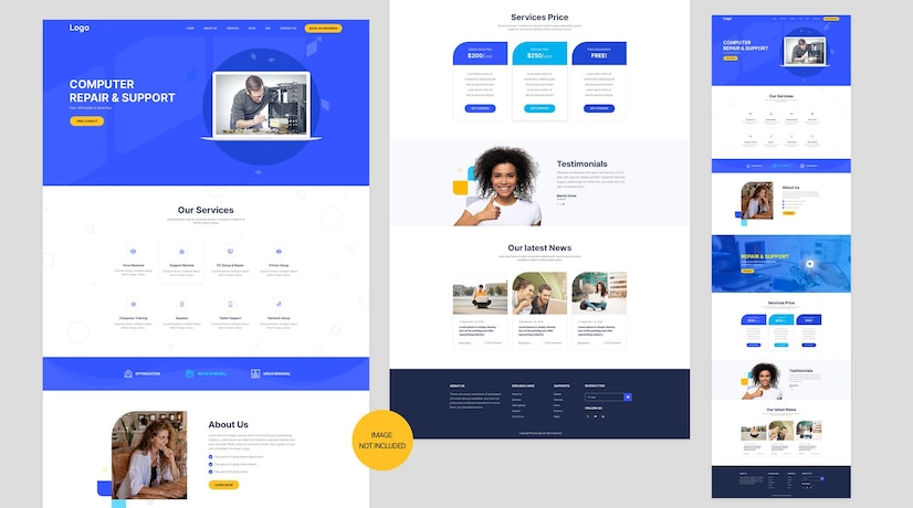 website design web