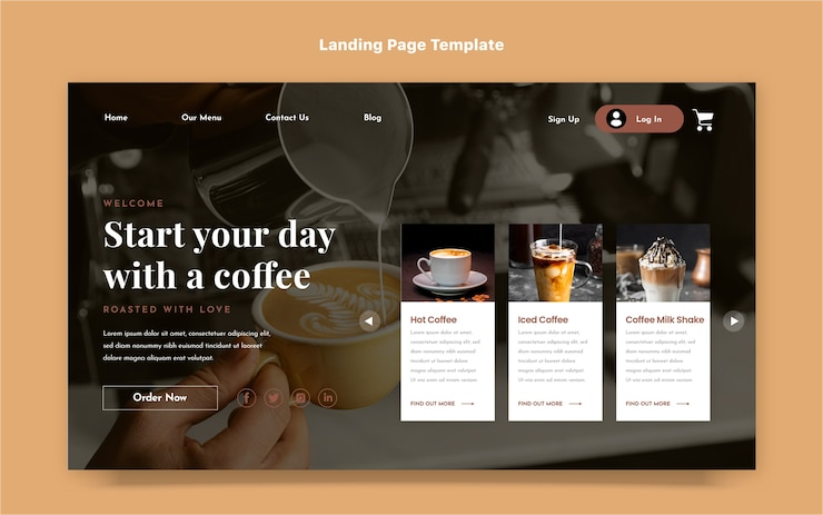 Best Theme for Coffee Shop Website/Store