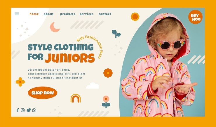 Kids Clothing Website