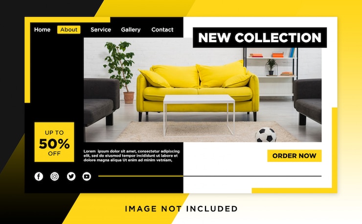 Furniture Store Website Template