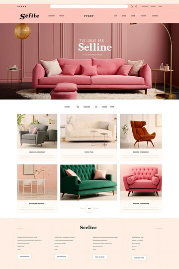 Furniture Store Website Template