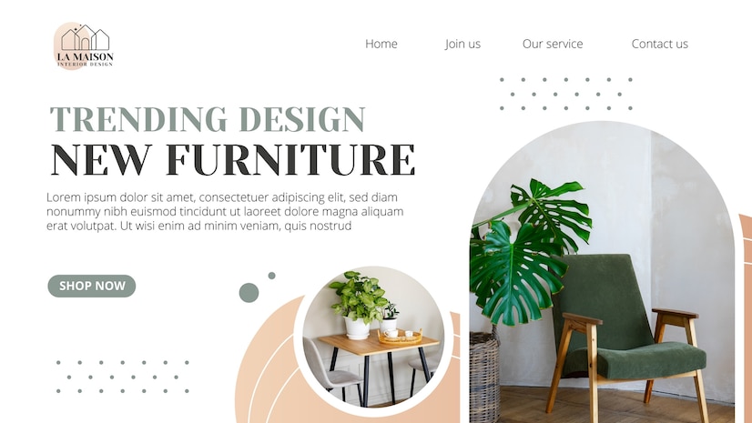 Furniture Store Website Template