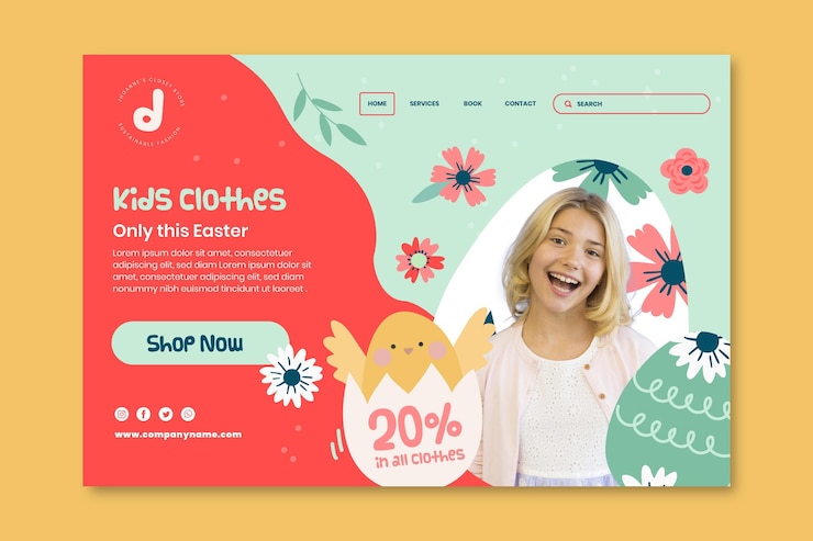 Kids Clothing Website