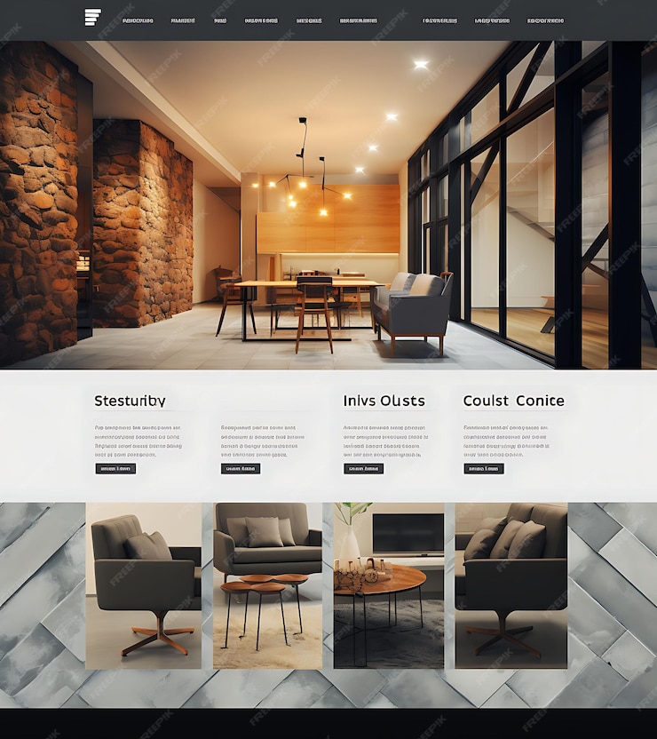 Furniture Store Website Template
