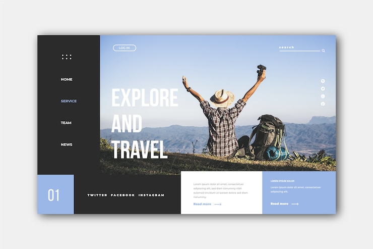 Best Travel website Theme/ template