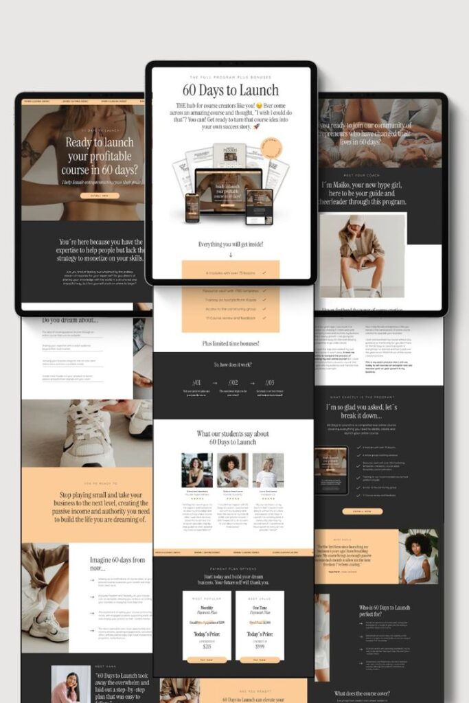 Wix Website Build
