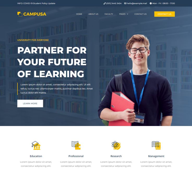 website for IT students