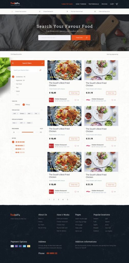 restaurant review websites