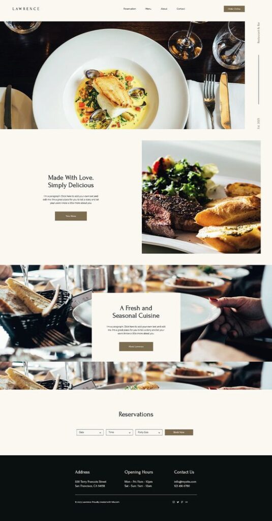 restaurant review websites