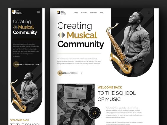 music websites for school