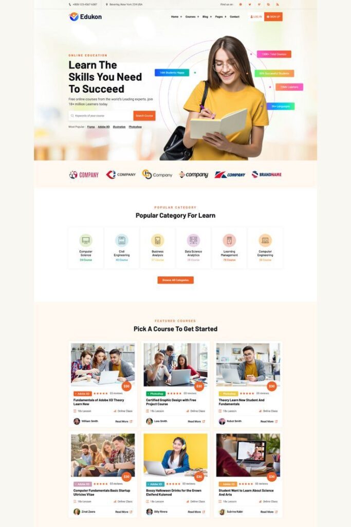 website for IT students