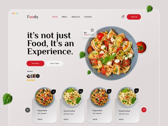 Restaurant Website Design Company