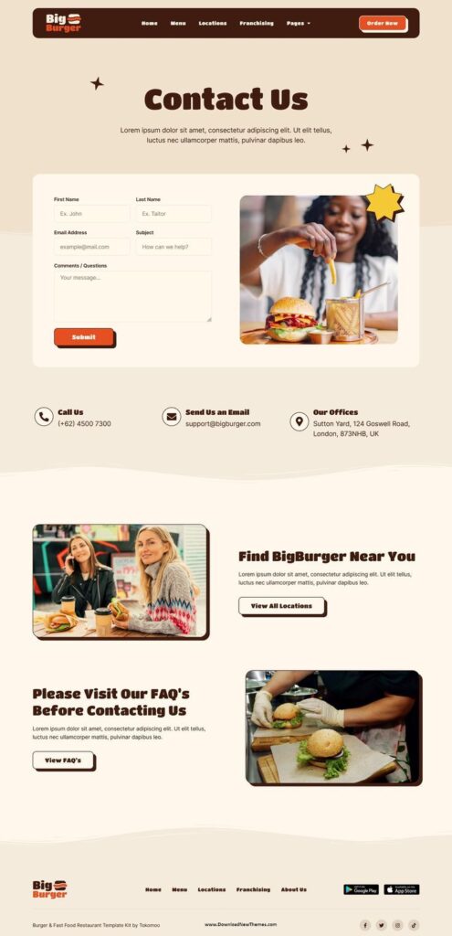 restaurant review websites