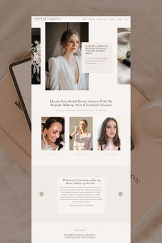 Makeup artist website