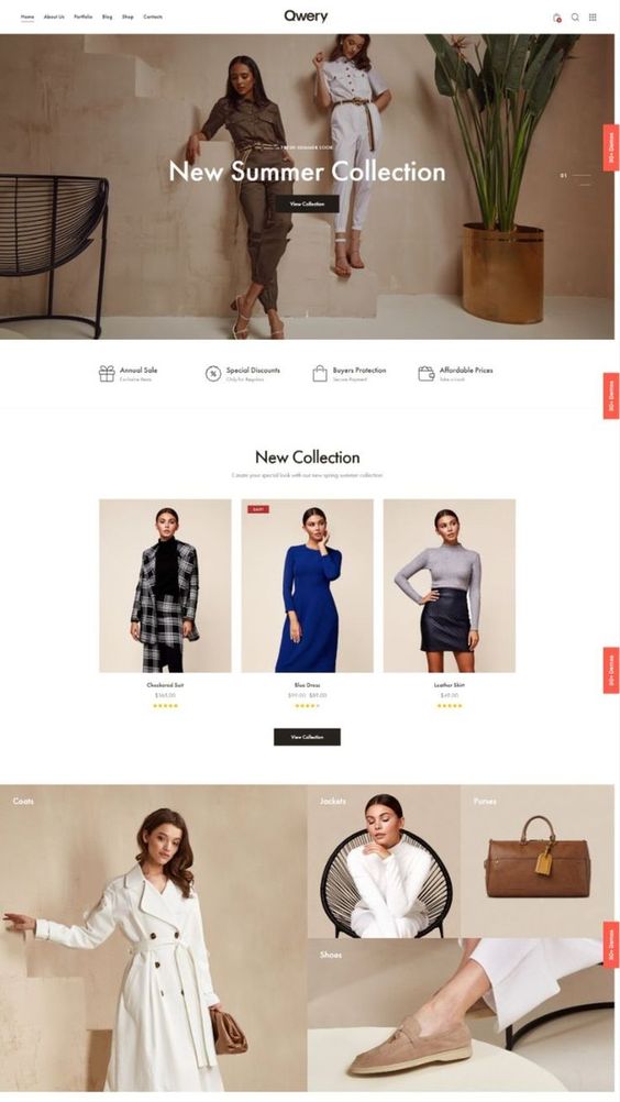 clothing website shopify