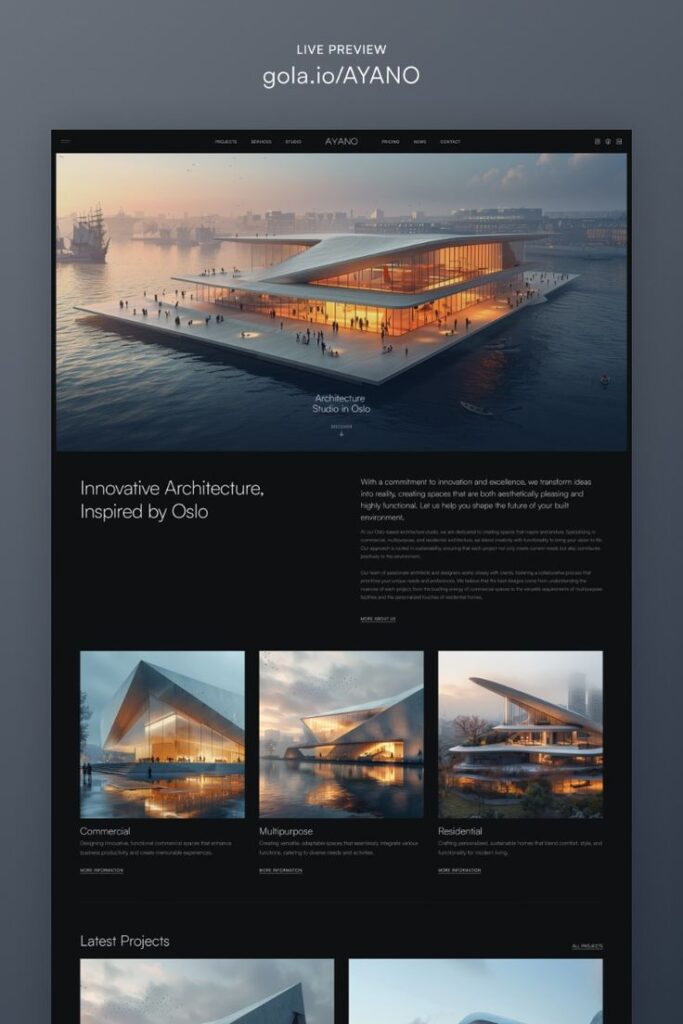 best architecture firm websites