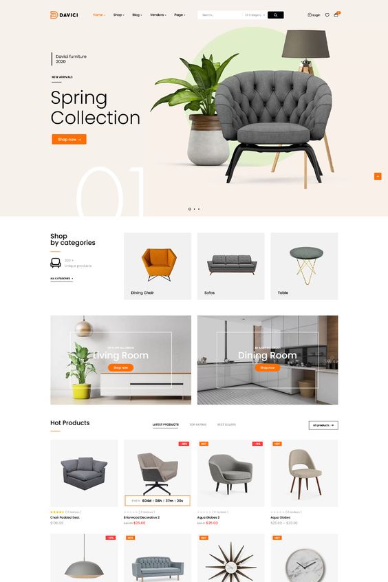 England furniture website
