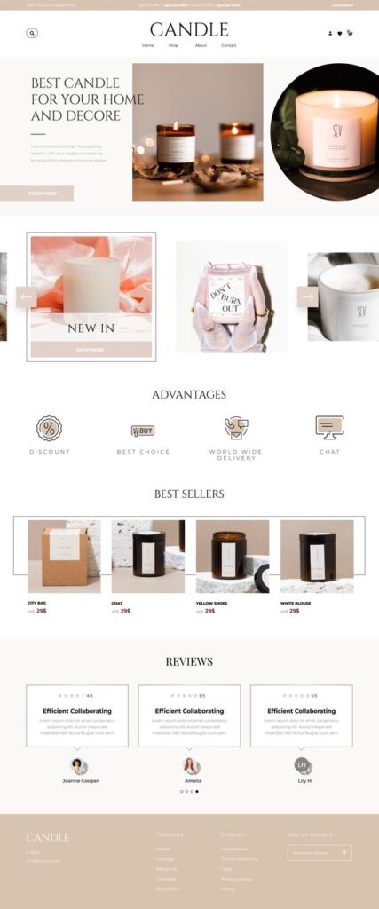 one product design in Shopify