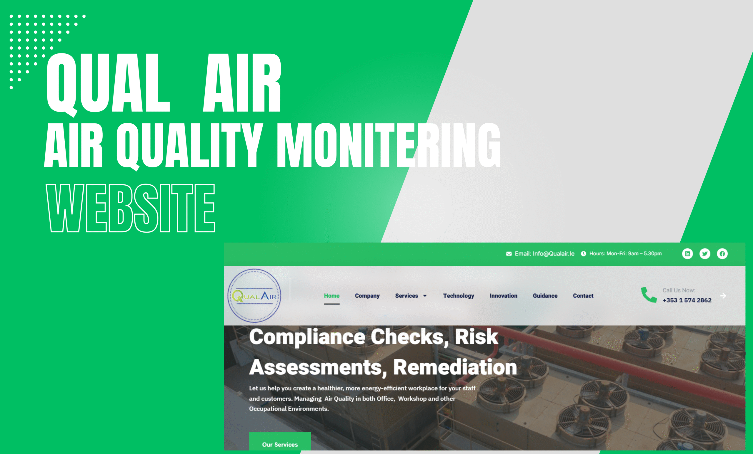 Cleaning service website